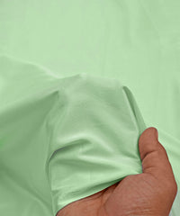 Pista Green Plain Dyed Crepe Fabric