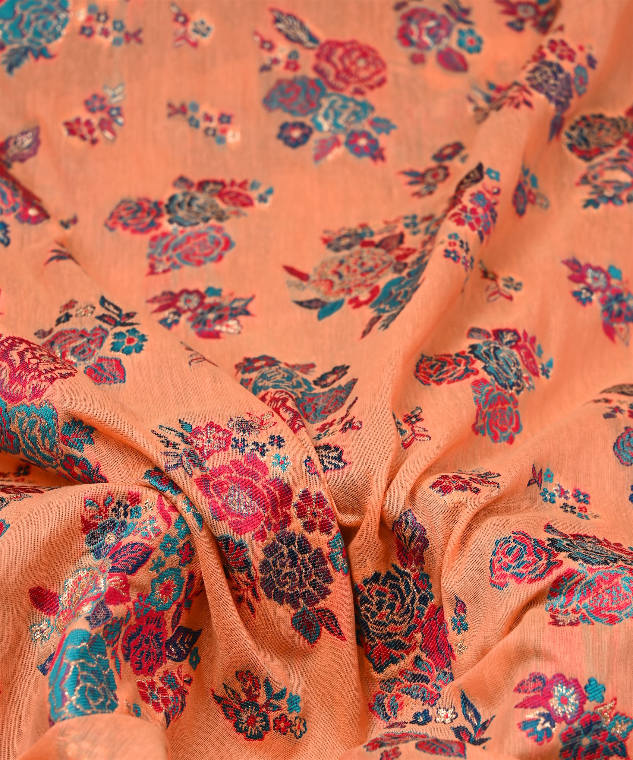DARK-PEACH-PURE-VISCOSE-JACQUARD-WITH-FLOWER-BUNCH-DIGITAL-PRINT-FEEL0.jpg