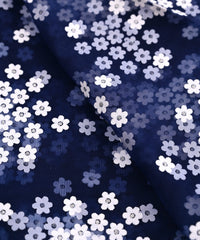 Designer Net Fabric-Navy Blue