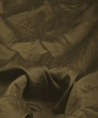 Bronze Plain Dyed Dola Silk Fabric