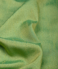 Dusty Green Plain Dyed Dola Silk Fabric