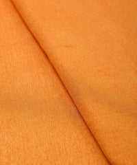 Gold Plain Dyed Dola Silk Fabric