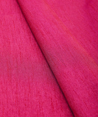 Hot Pink Plain Dyed Dola Silk Fabric