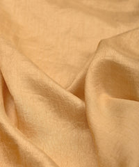 Light Biege Plain Dyed Dola Silk Fabric