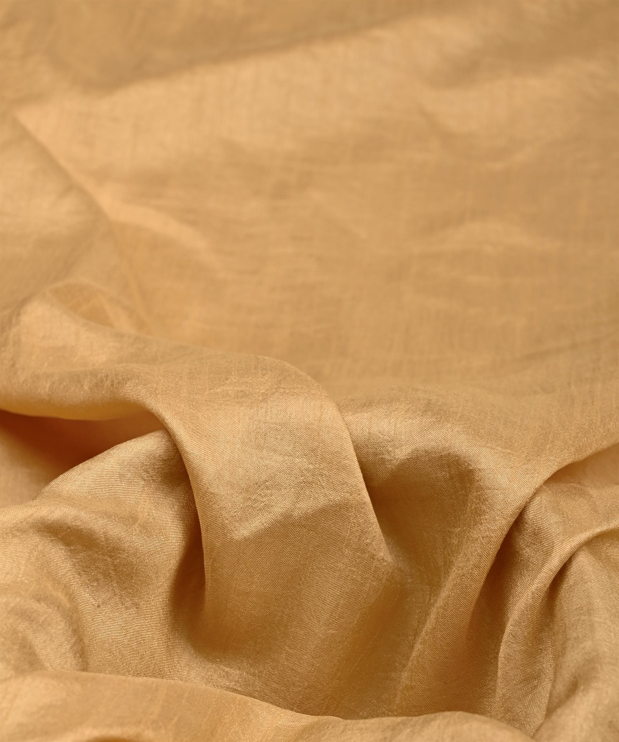 Light Biege Plain Dyed Dola Silk Fabric