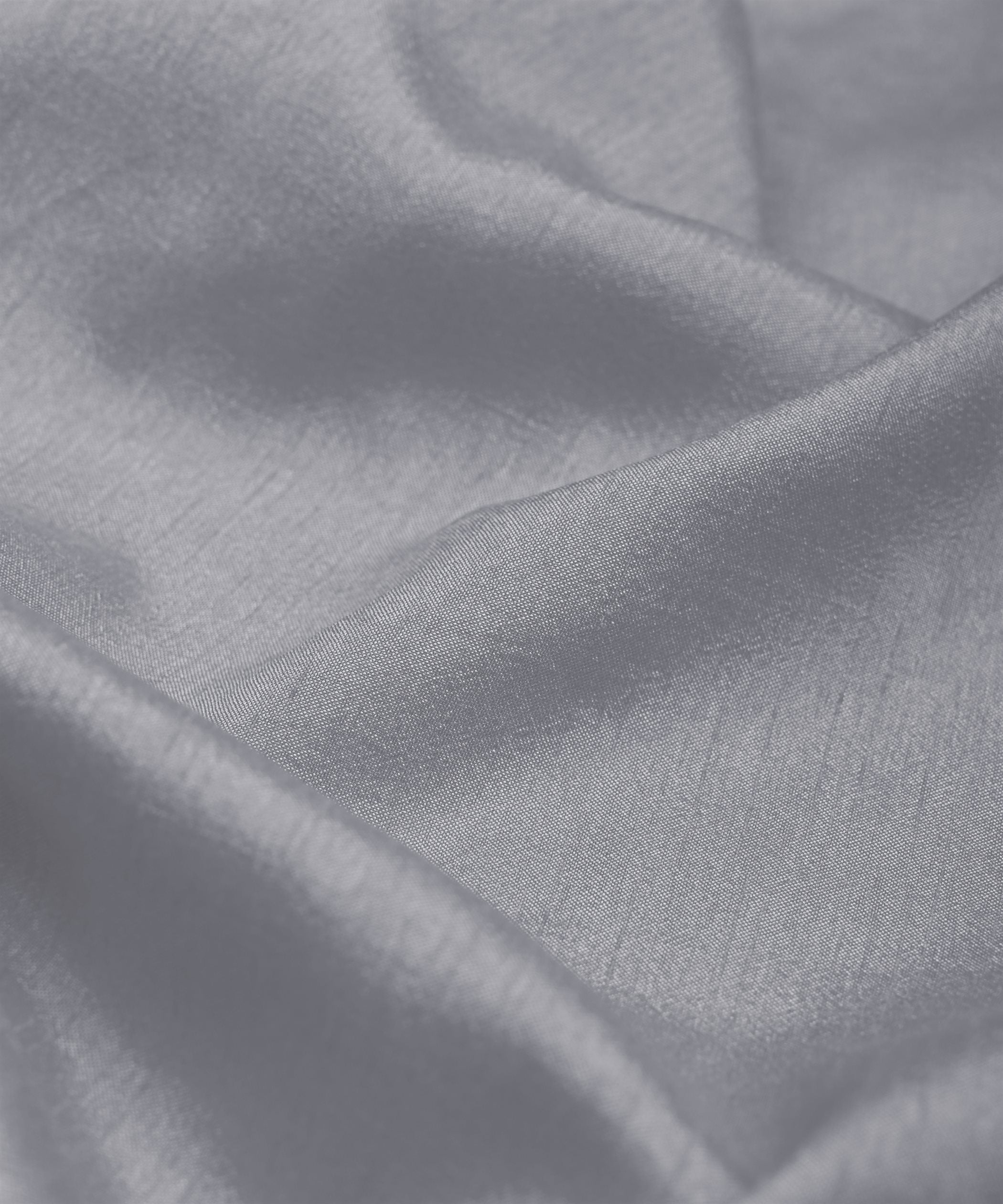 Light Grey Plain Dyed Dola Silk Fabric