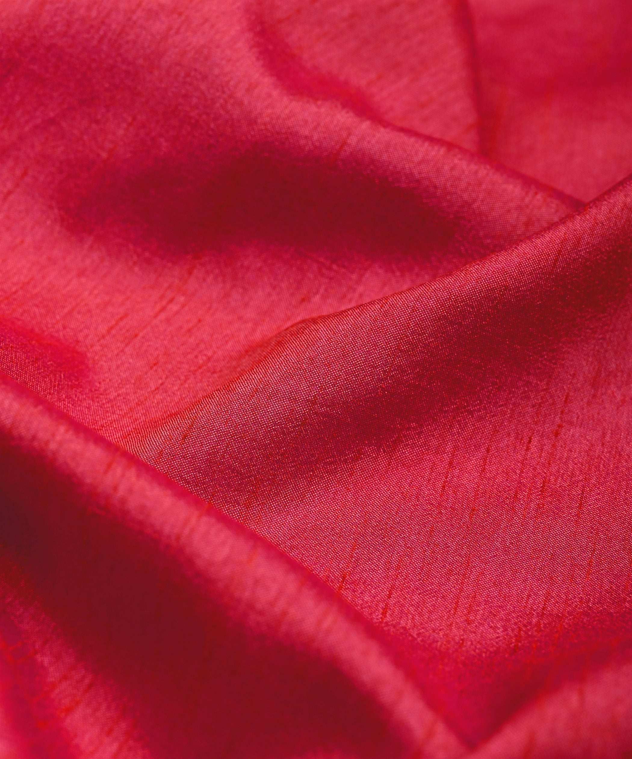 Pink Plain Dyed Dola Silk Fabric