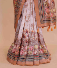Ethnic Designer Saree with Unstitched Blouse