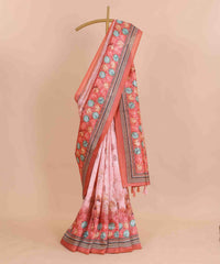 Ethnic Designer Saree with Unstitched Blouse