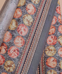 Ethnic Designer Saree with Unstitched Blouse