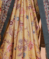 Ethnic Designer Saree with Unstitched Blouse