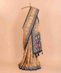 Ethnic Designer Saree with Unstitched Blouse