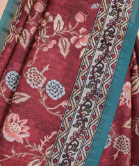 Ethnic Designer Saree with Unstitched Blouse