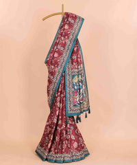 Ethnic Designer Saree with Unstitched Blouse