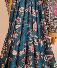 Ethnic Designer Saree with Unstitched Blouse
