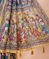 Ethnic Designer Saree with Unstitched Blouse
