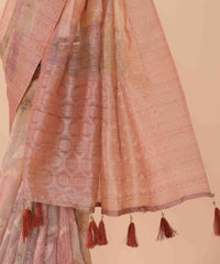 Ethnic Designer Saree with Unstitched Blouse