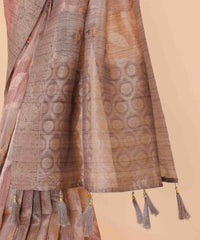 Ethnic Designer Saree with Unstitched Blouse