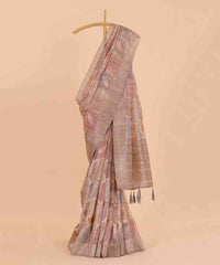 Ethnic Designer Saree with Unstitched Blouse