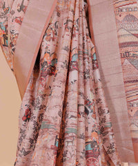 Ethnic Designer Saree with Unstitched Blouse