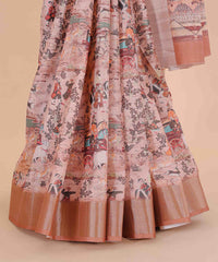 Ethnic Designer Saree with Unstitched Blouse