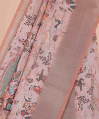 Ethnic Designer Saree with Unstitched Blouse
