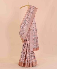 Ethnic Designer Saree with Unstitched Blouse