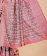 Ethnic Designer Saree with Unstitched Blouse