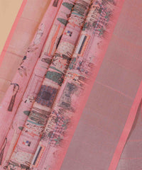 Ethnic Designer Saree with Unstitched Blouse