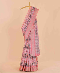 Ethnic Designer Saree with Unstitched Blouse