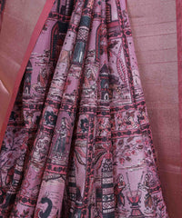 Ethnic Designer Saree with Unstitched Blouse