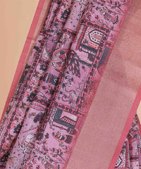 Ethnic Designer Saree with Unstitched Blouse