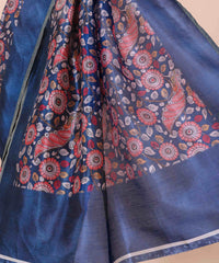 Ethnic Designer Saree with Unstitched Blouse