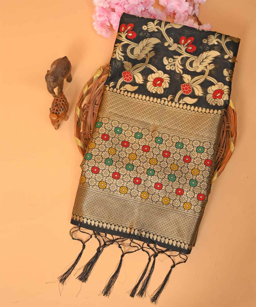 Banarasi Semi Silk Dupatta