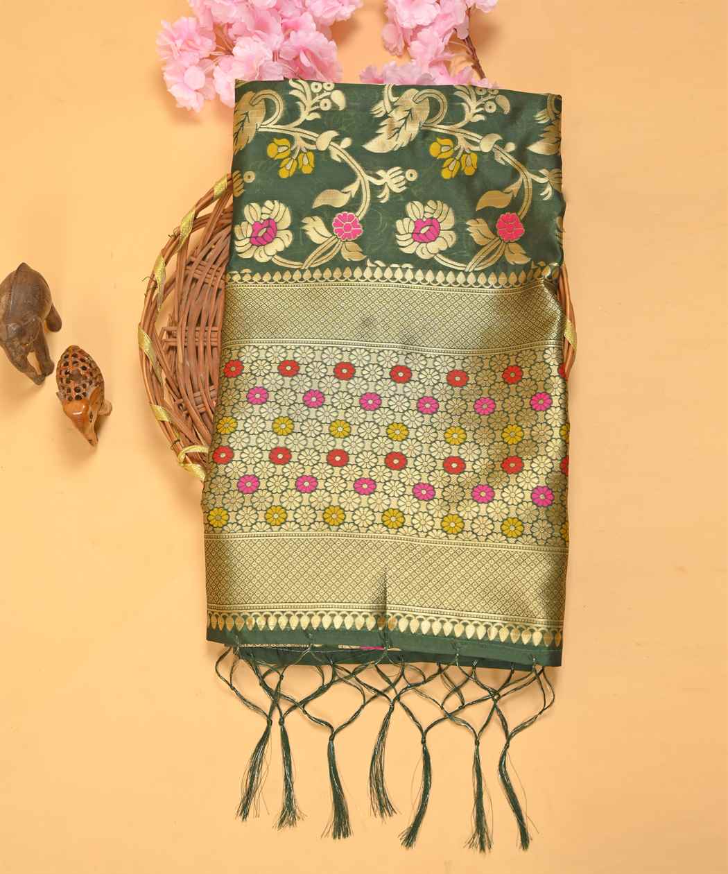 Banarasi Semi Silk Dupatta