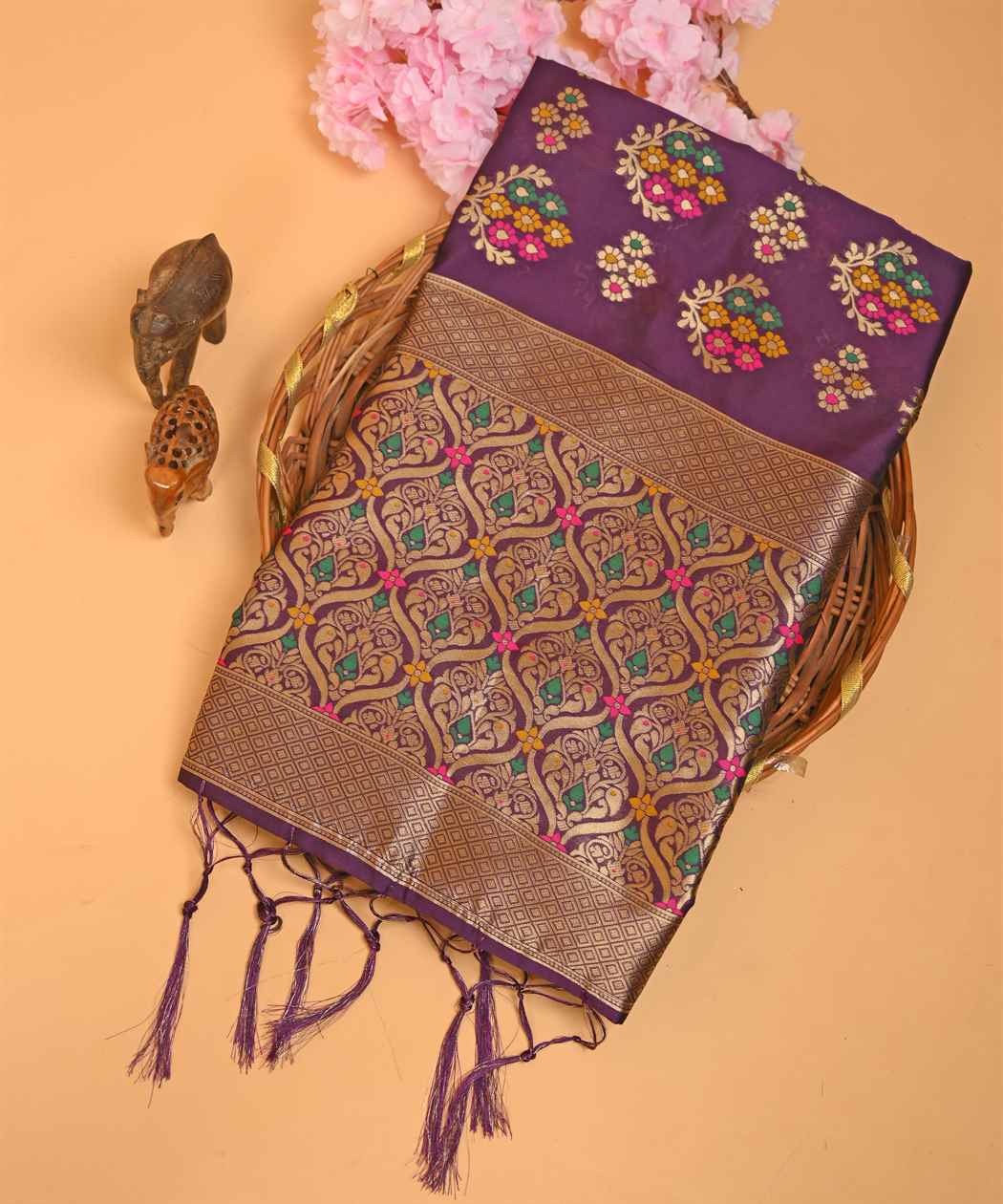 Banarasi Semi Silk Dupatta