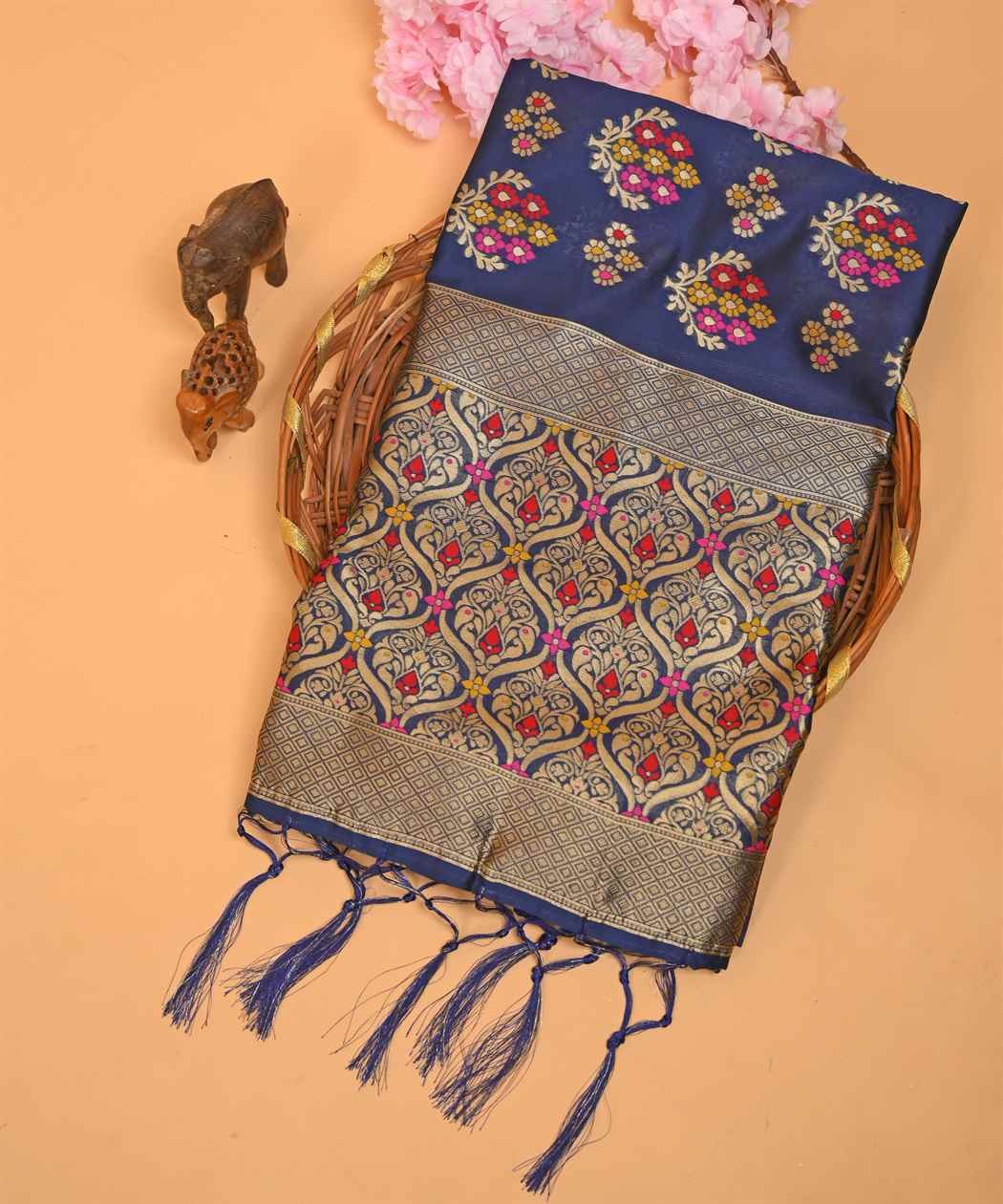 Banarasi Semi Silk Dupatta