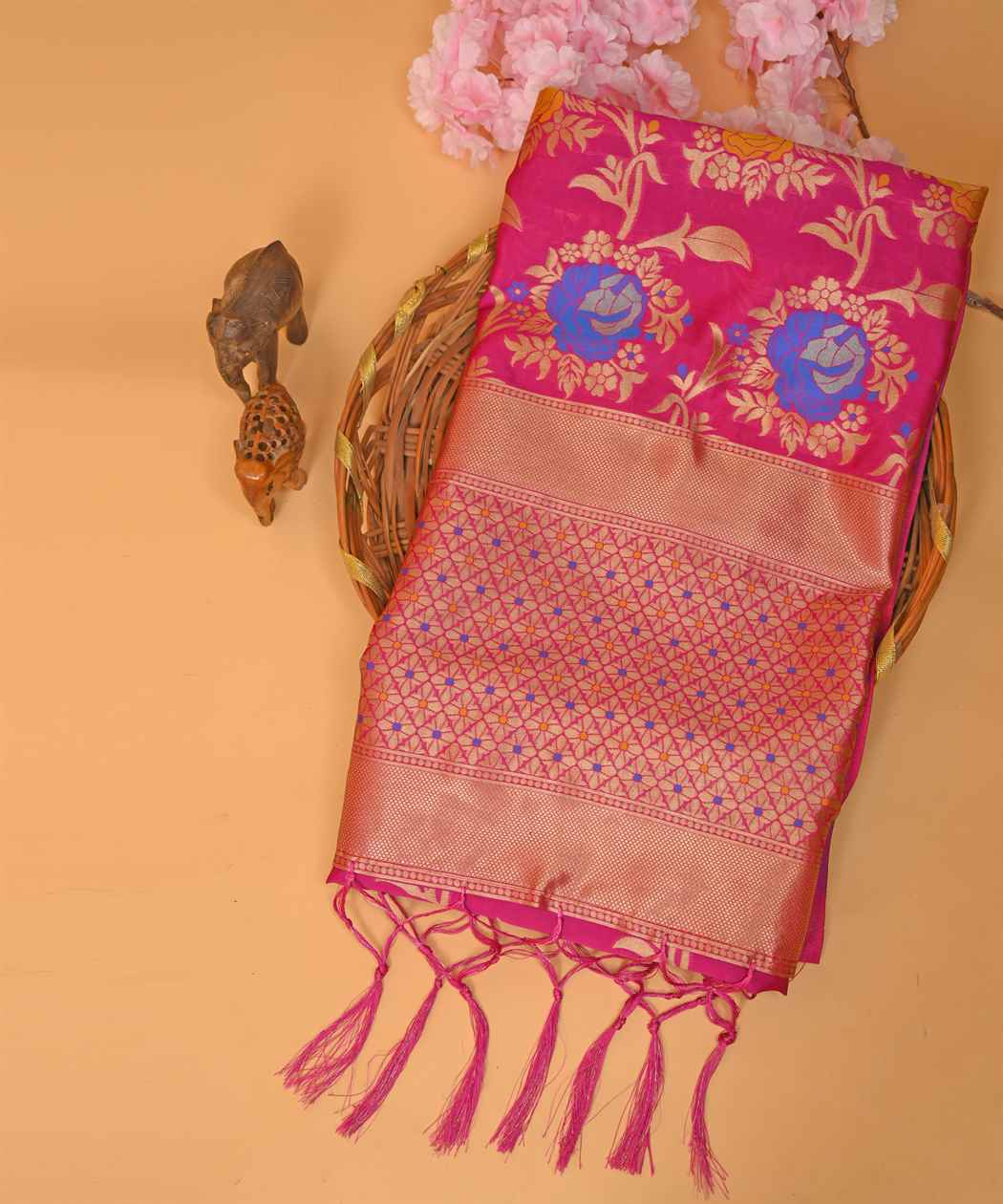 Banarasi Semi Silk Dupatta