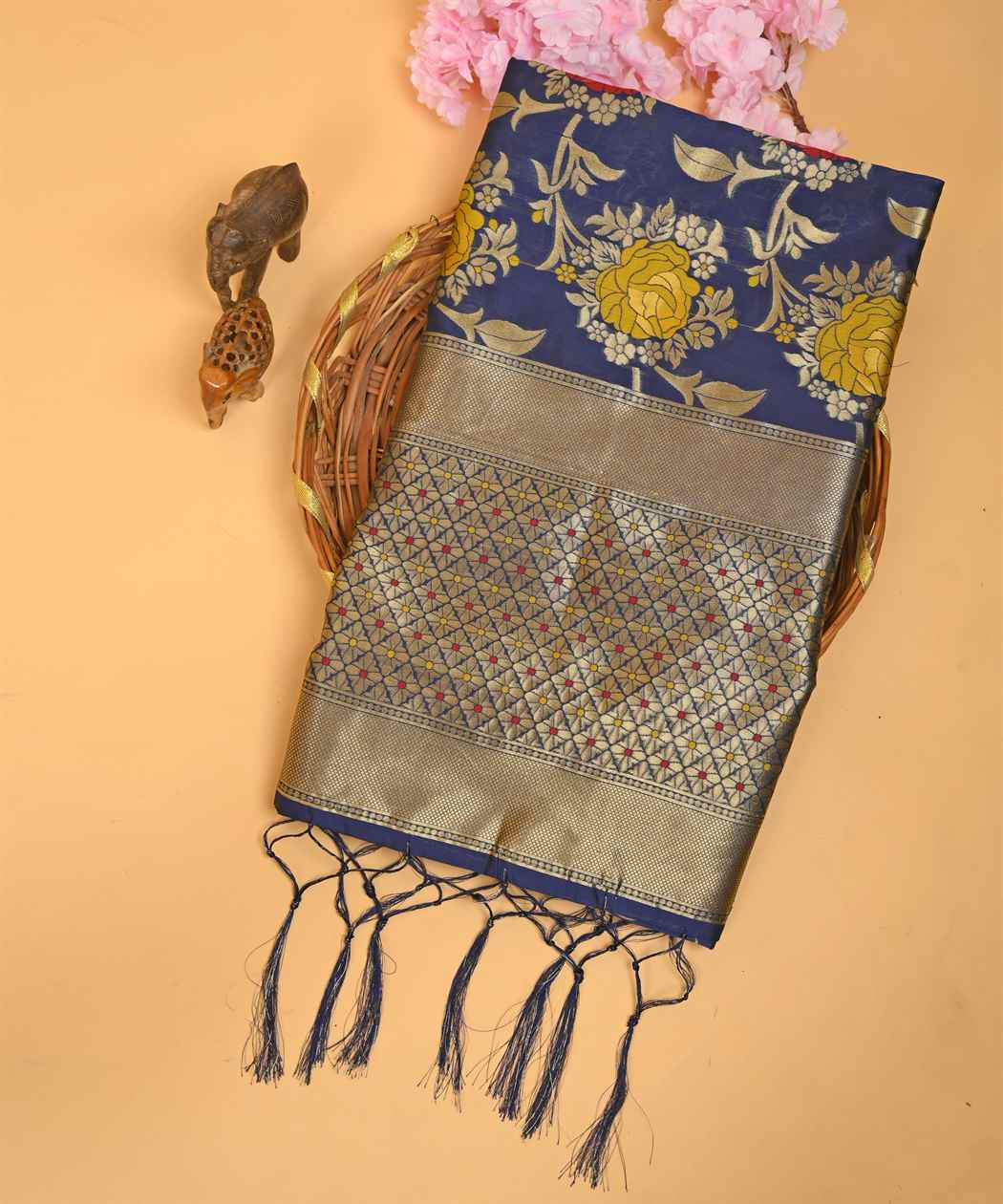 Banarasi Semi Silk Dupatta