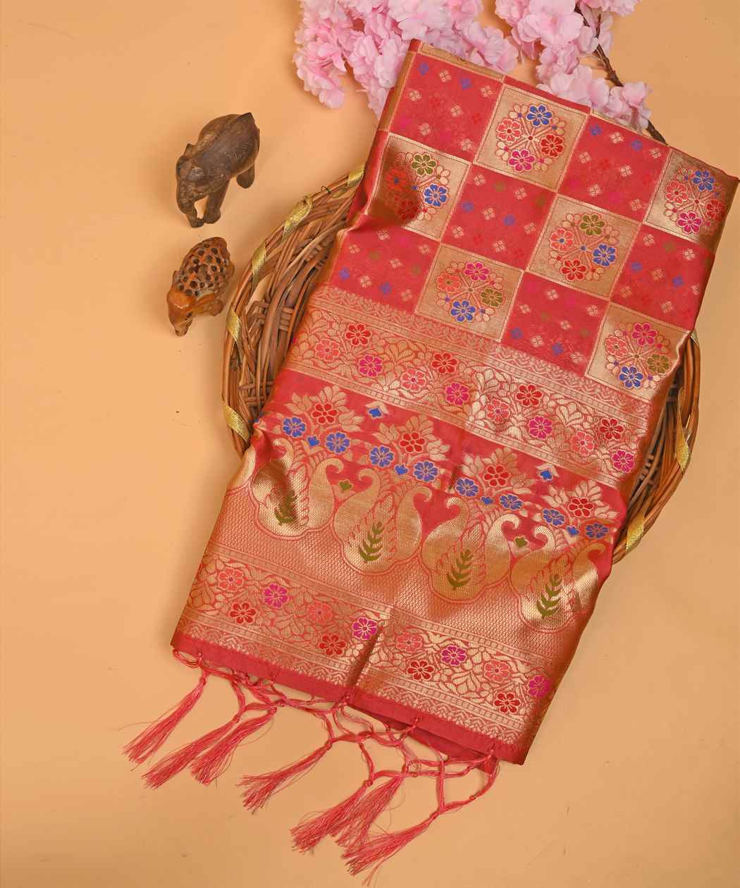 Banarasi Semi Silk Dupatta