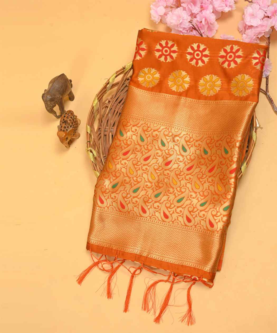 Banarasi Semi Silk Dupatta