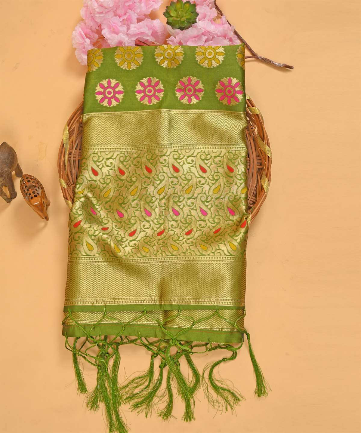 Banarasi Semi Silk Dupatta