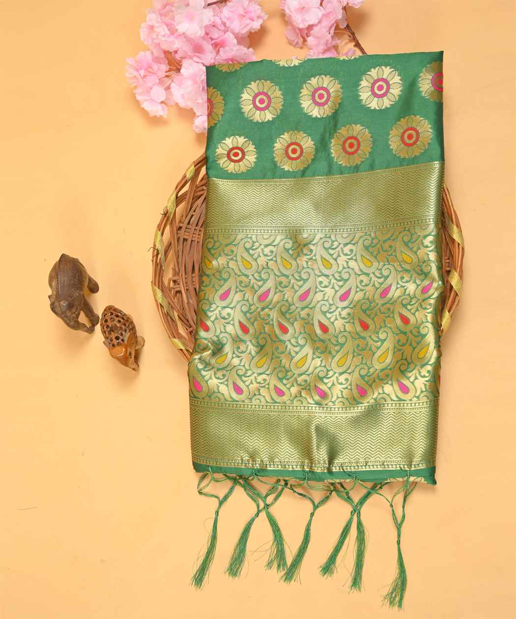 Banarasi Semi Silk Dupatta