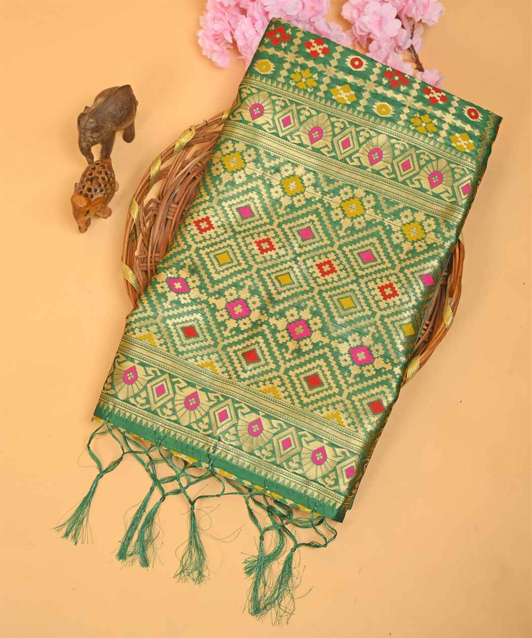 Banarasi Semi Silk Dupatta