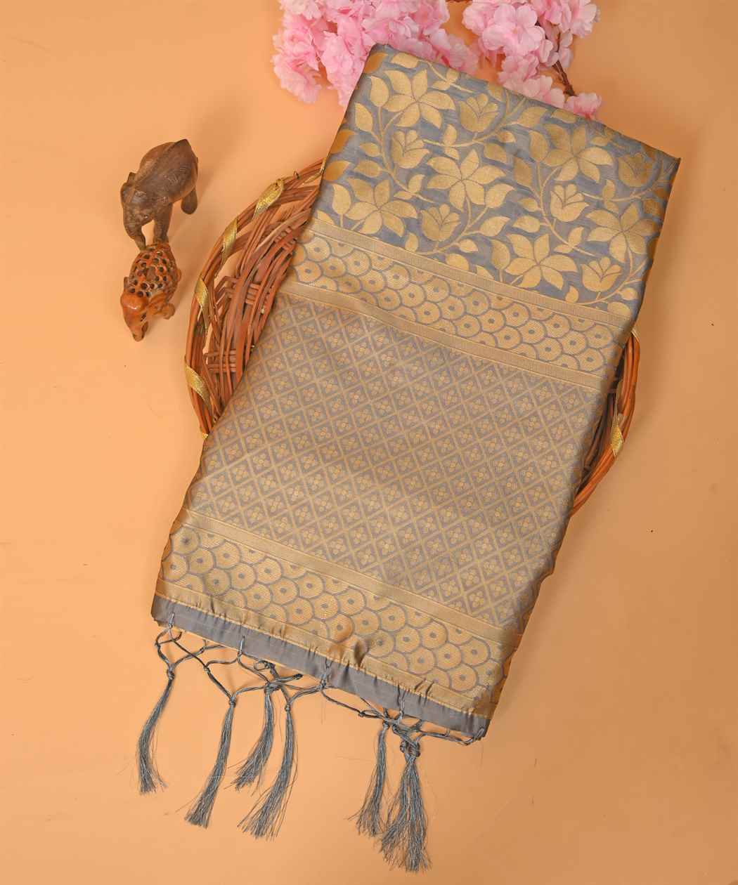 Banarasi Semi Silk Dupatta