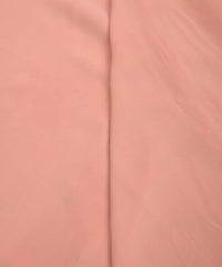 Baby Pink Plain Dyed Faux Georgette Fabric
