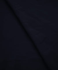 Dark Navy Blue Plain Dyed Faux Georgette Fabric