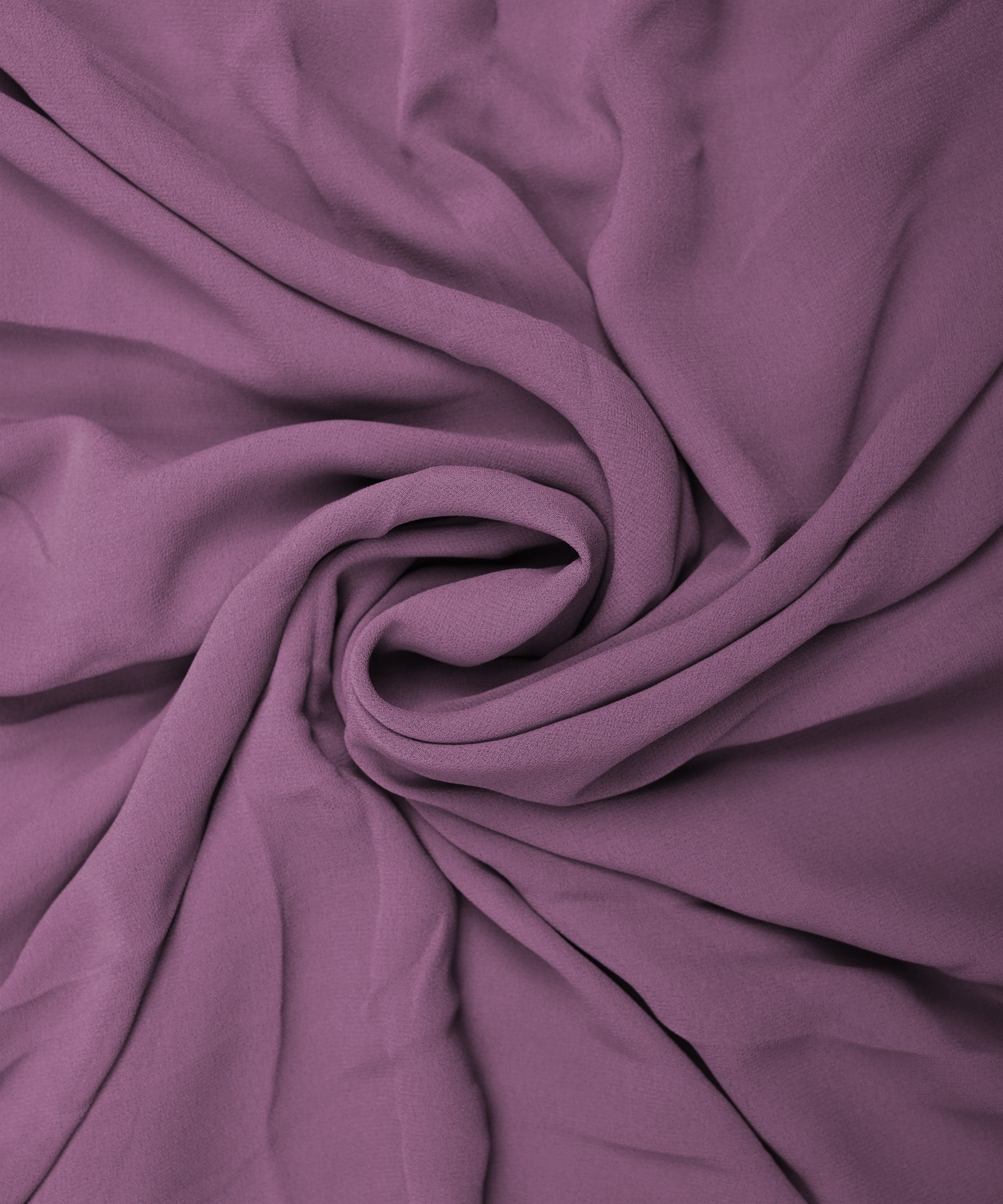 Dusty Lavender Plain Dyed Faux Georgette Fabric