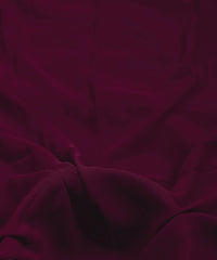 Violet Plain Dyed Faux Georgette Fabric