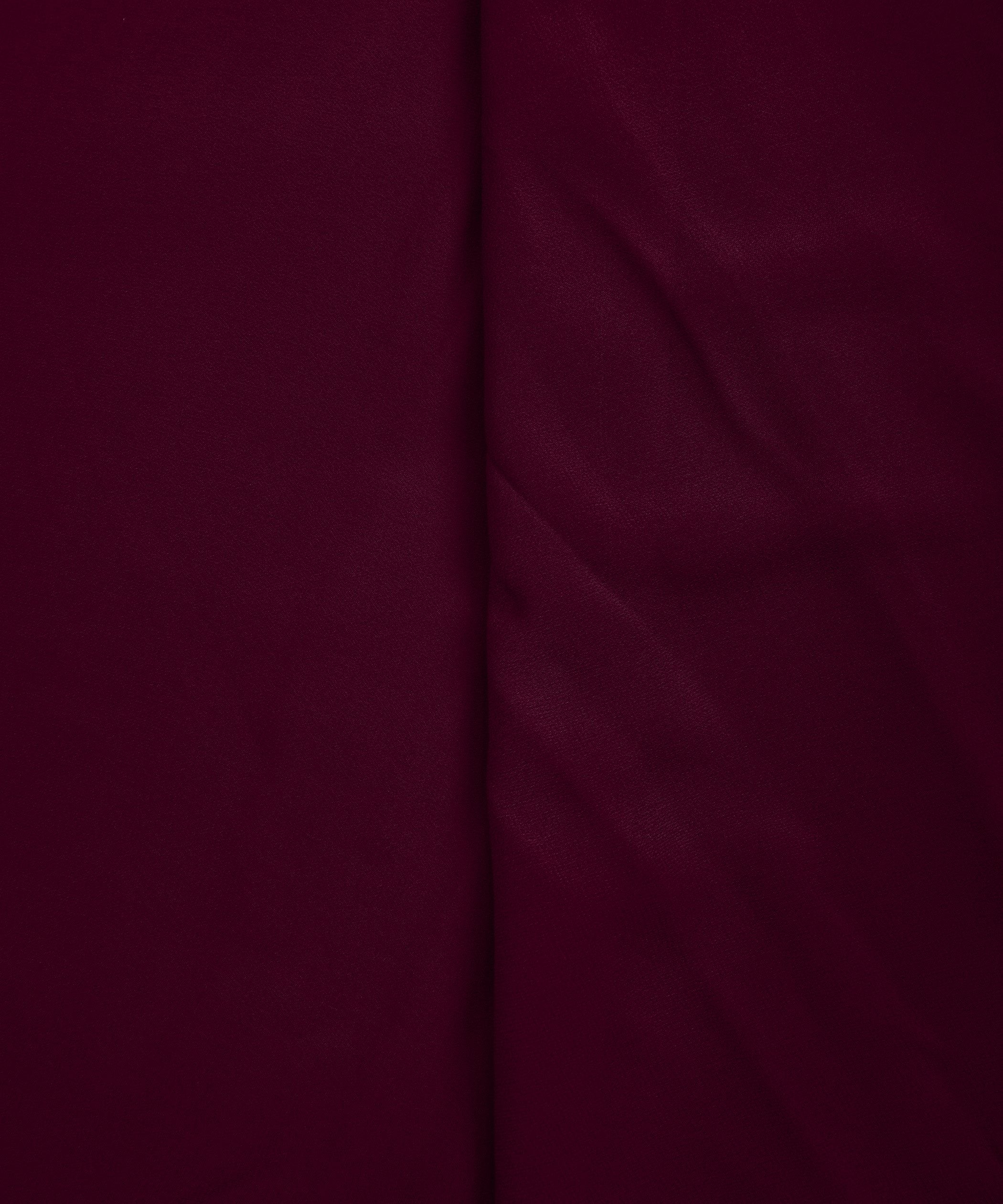 Violet Plain Dyed Faux Georgette Fabric